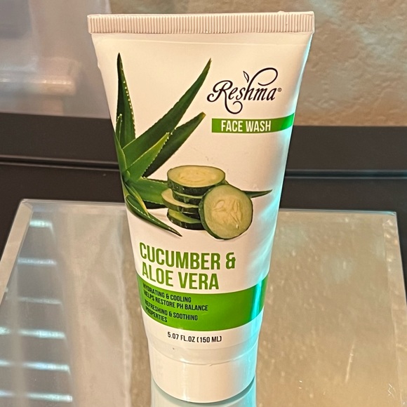 Reshma Face Wash CUCUMBER &
ALOE VERA soothing, hydrating, cooling properties. - Picture 6 of 9